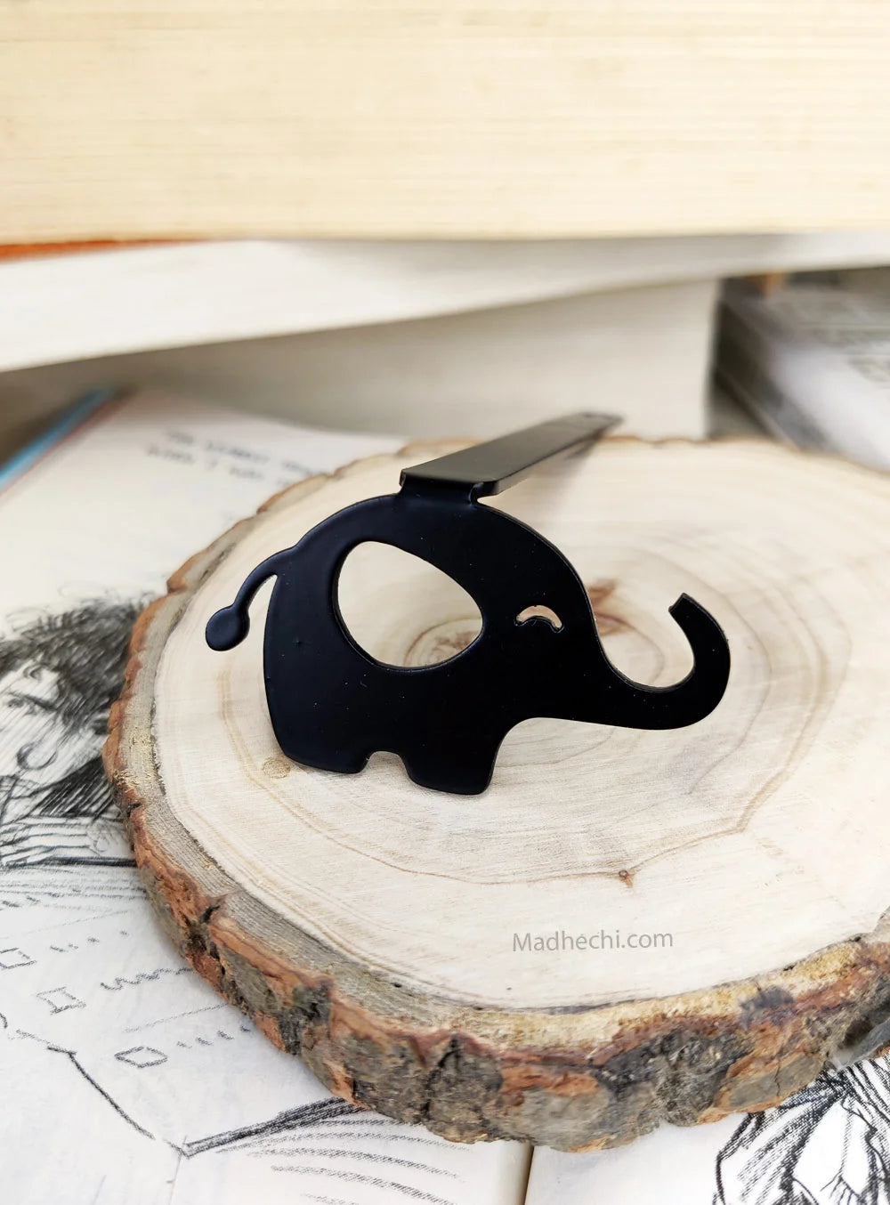 Baby Elephant Bookmark