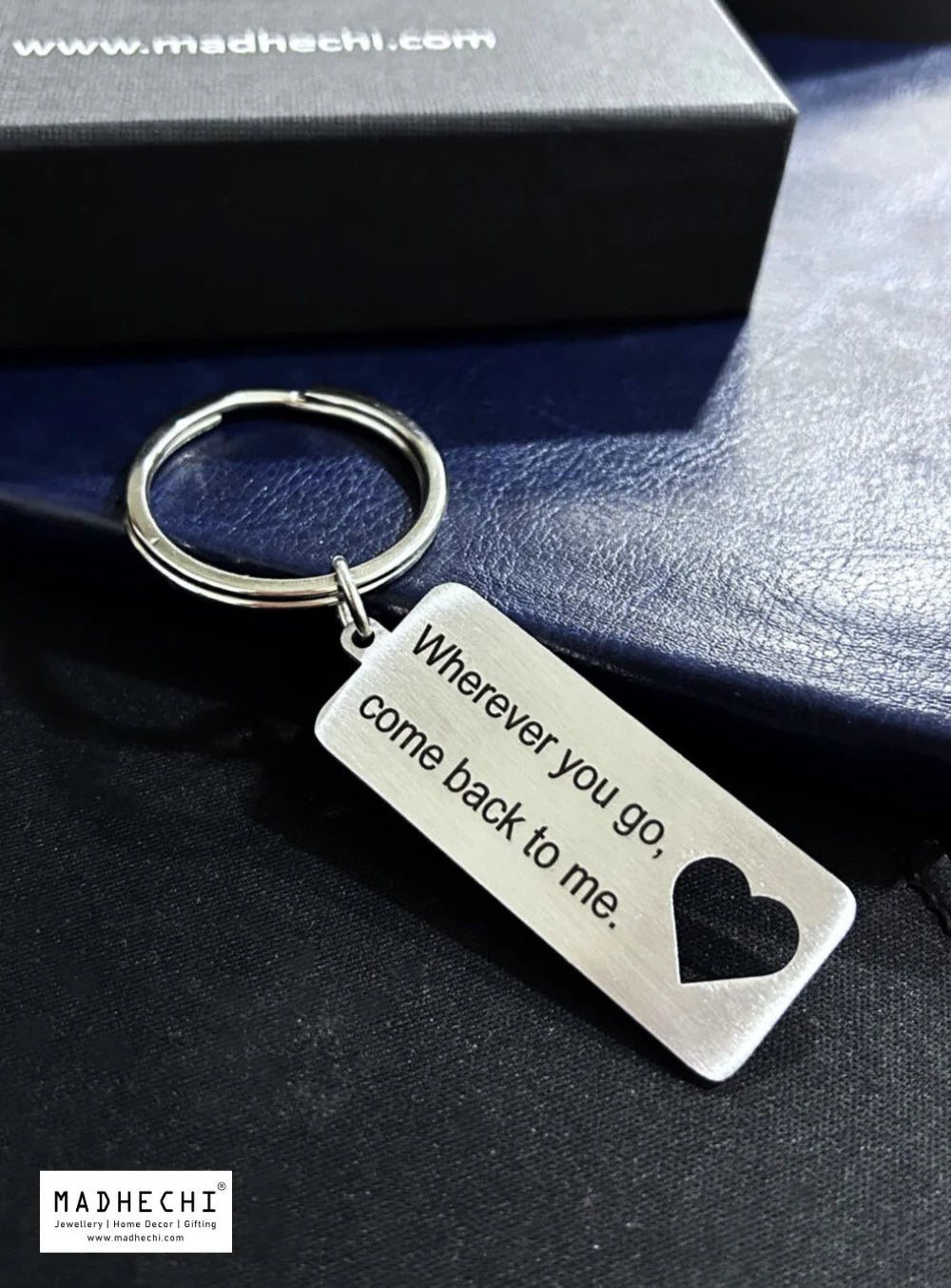 Back To Me Keychain