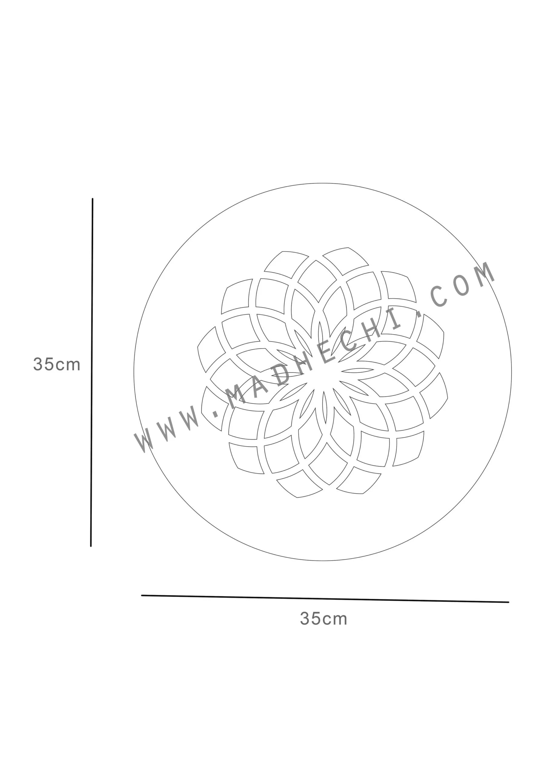 Crown Chakra (Sahasrara) Wall Hanging