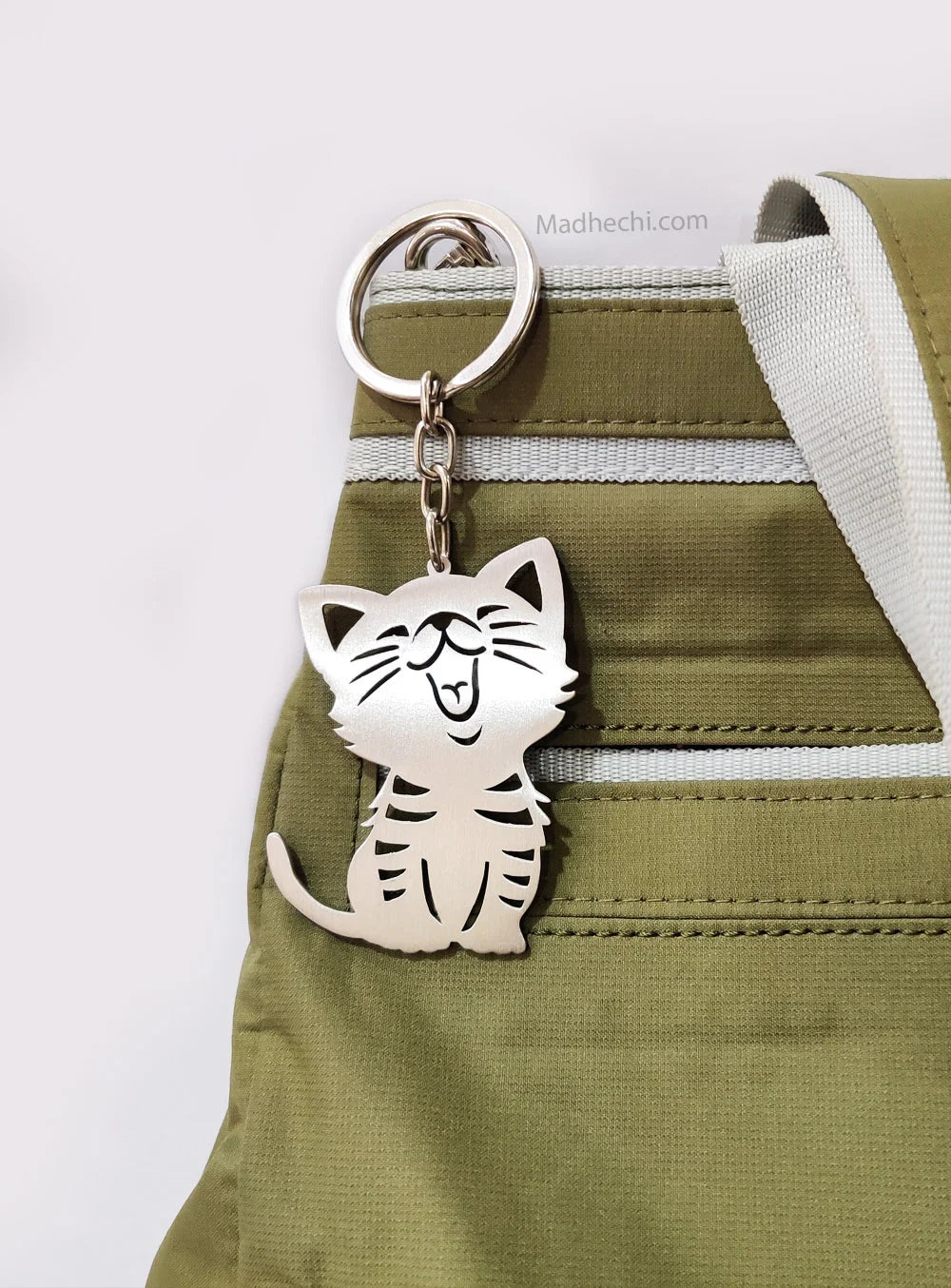 Cute Kitty Keychain