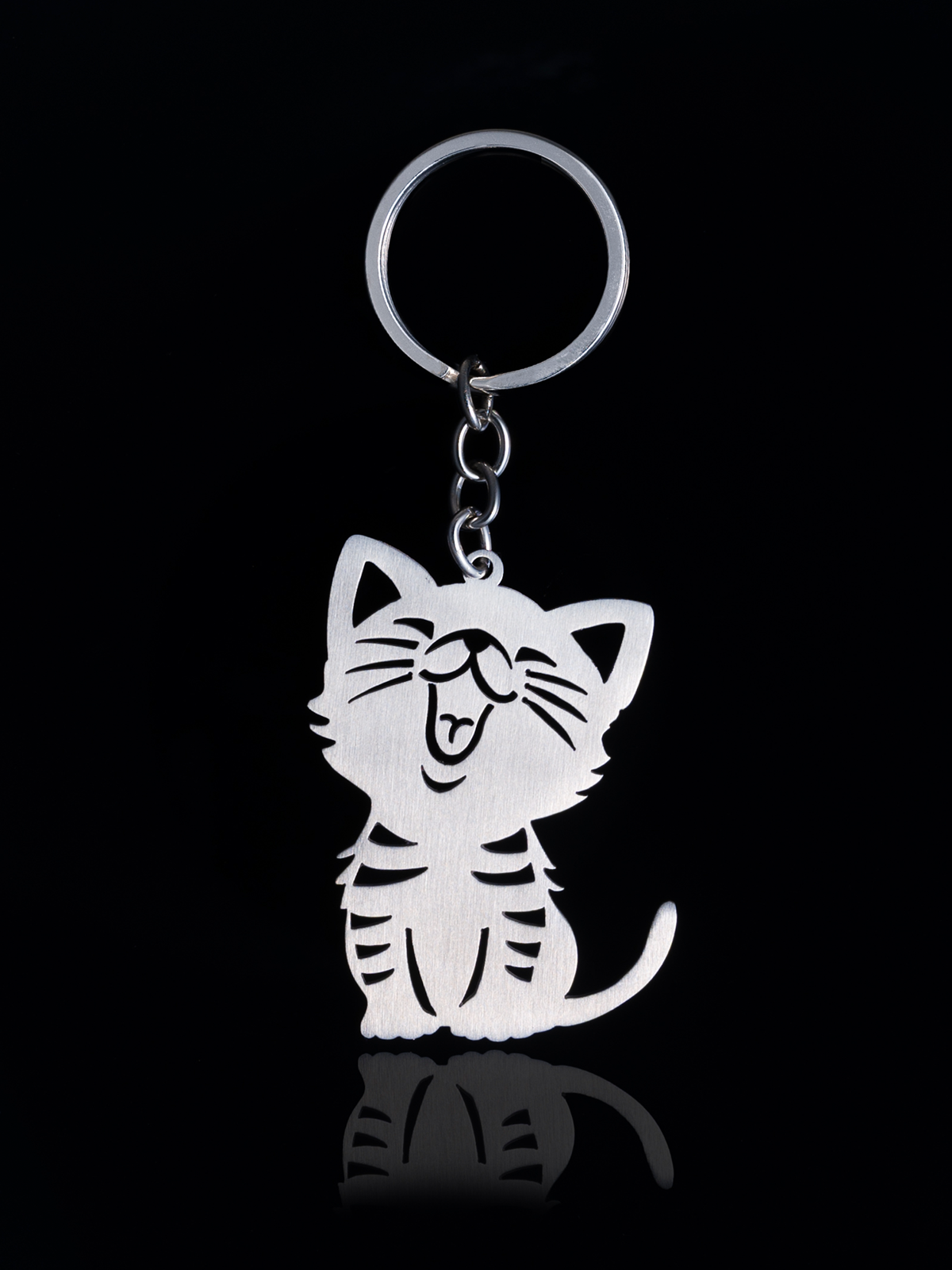 Cute Kitty Keychain