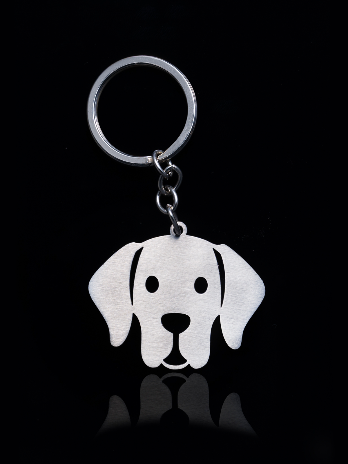 Dog Face Keychain