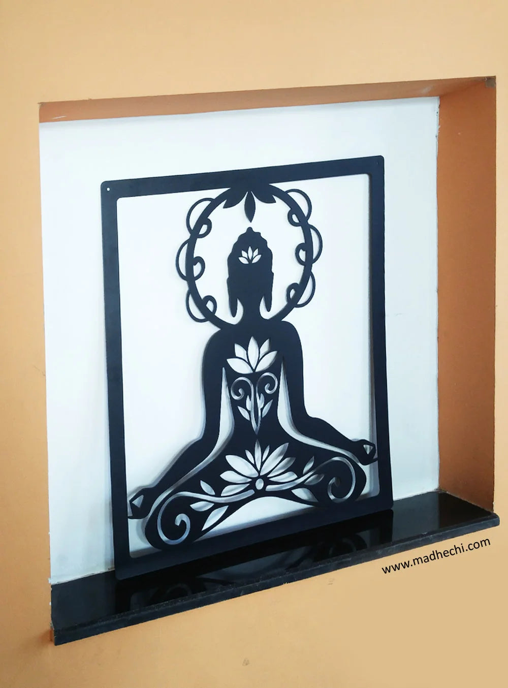 The Zen - Lotus Position Buddha Wall Hanging