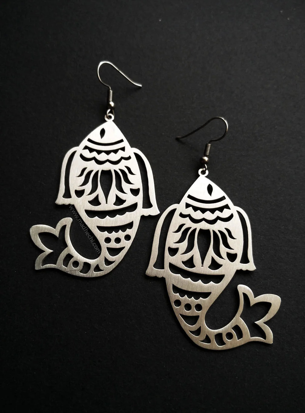 Madhubani Fish Earrings