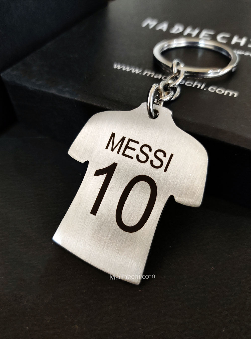 Lionel Messi Jersey Keychain