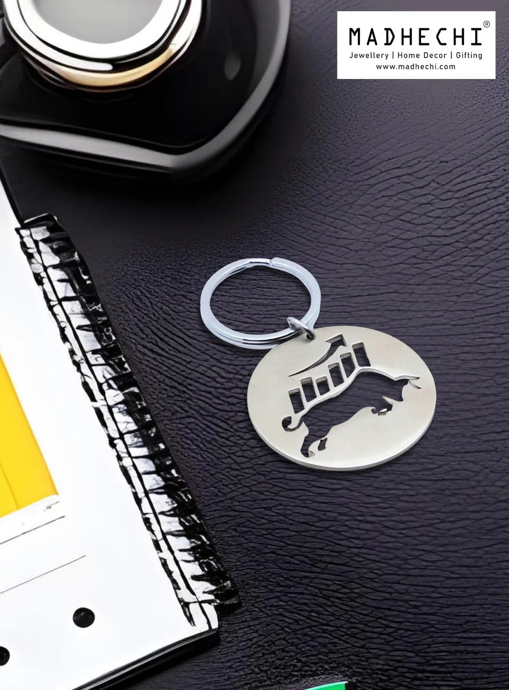 Share Market Keychain