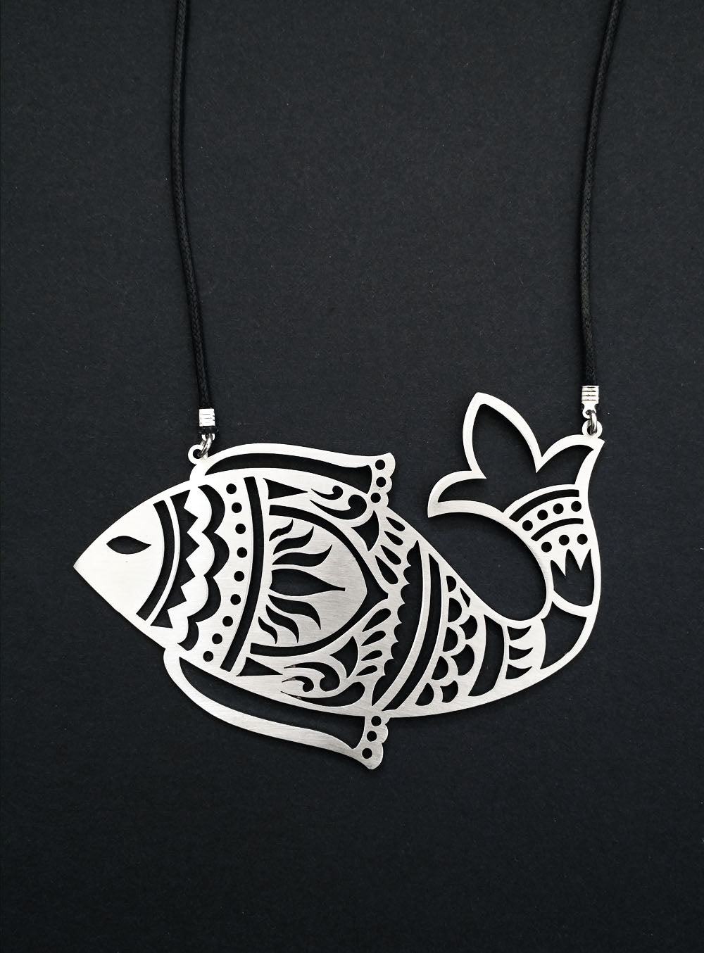 Madhubani Fish "Matsya" Neckpiece