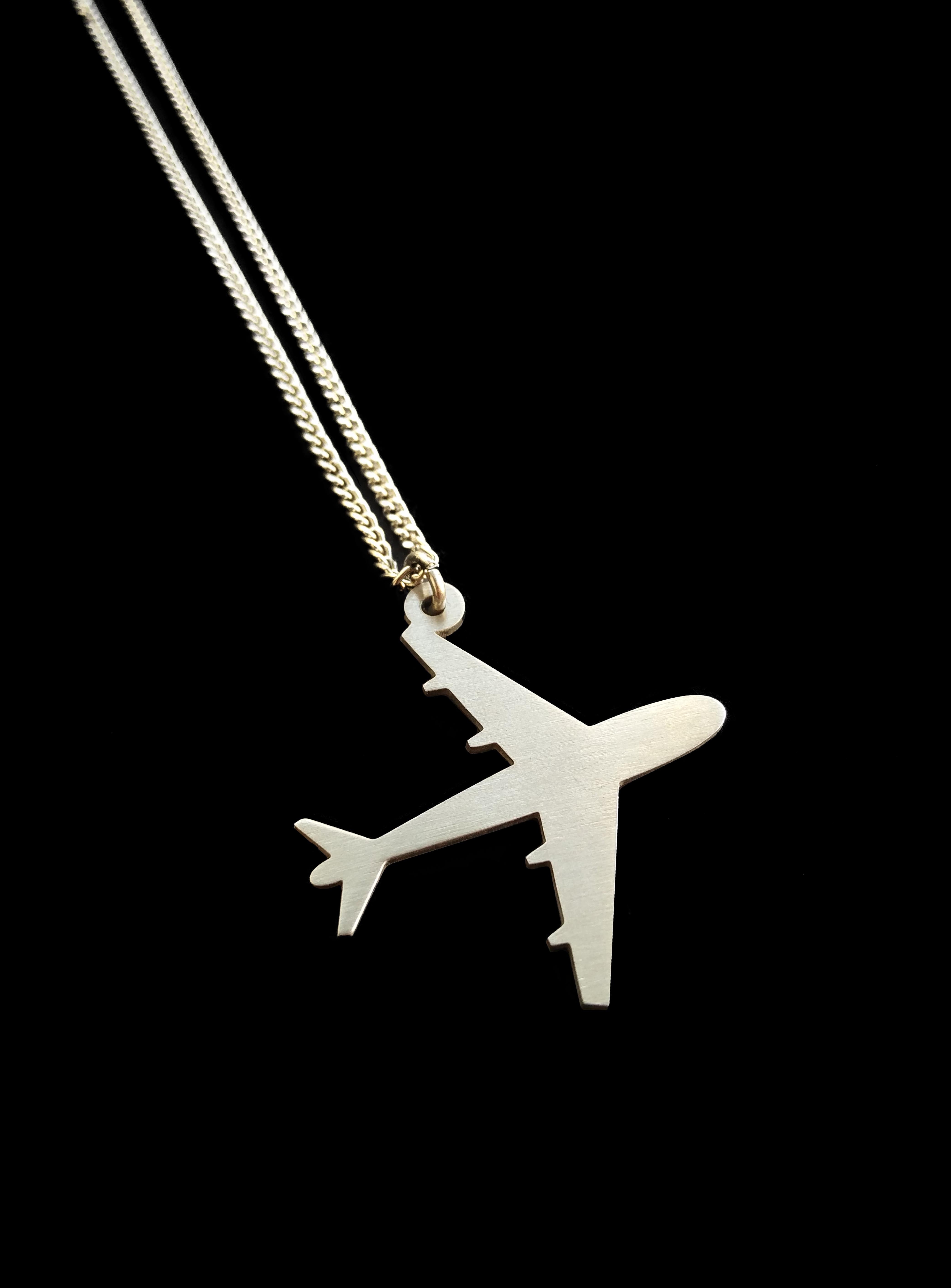 Airplane Necklace