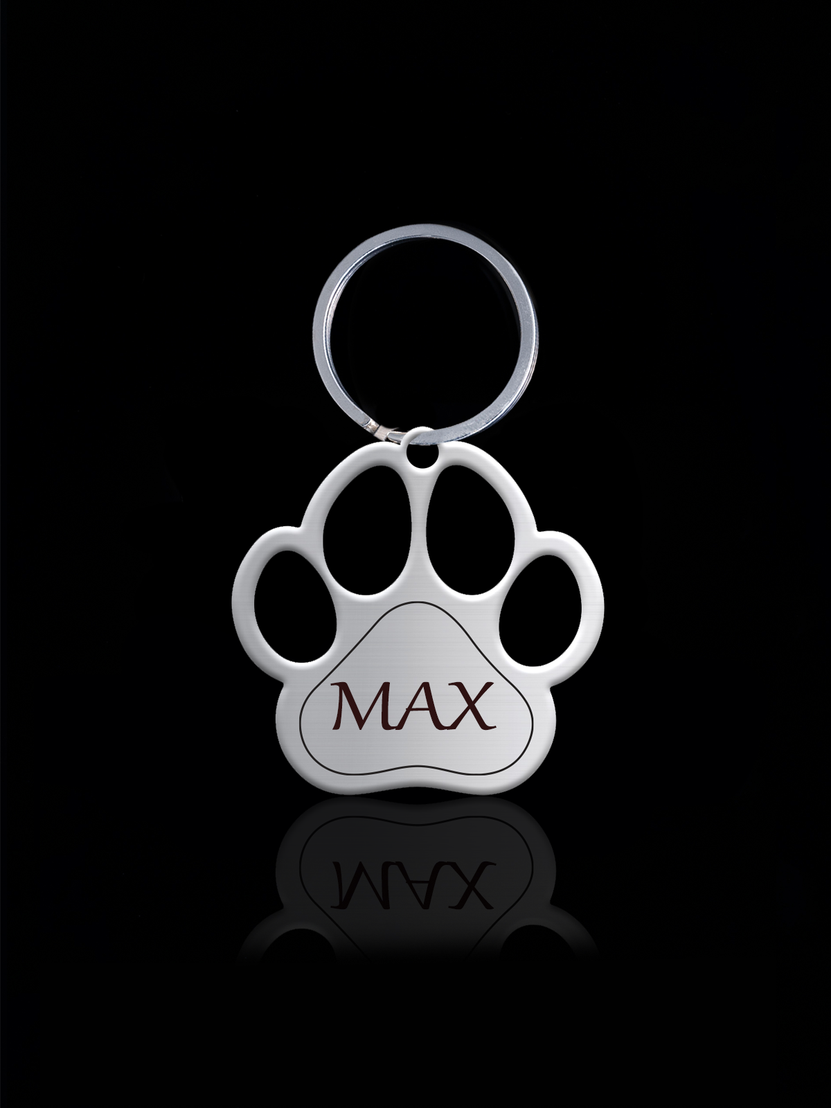 Paw Shape Dog Tag