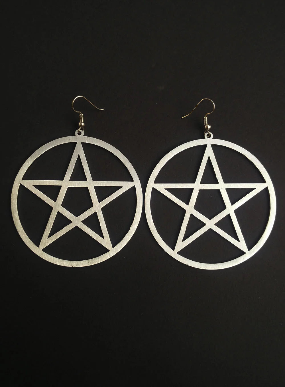 Pentagram Star Earrings