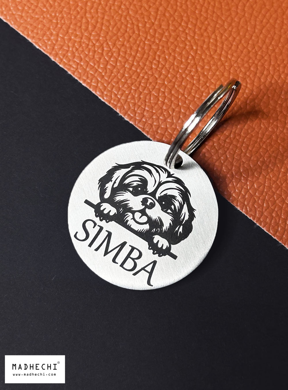 Pet Face Name Tag