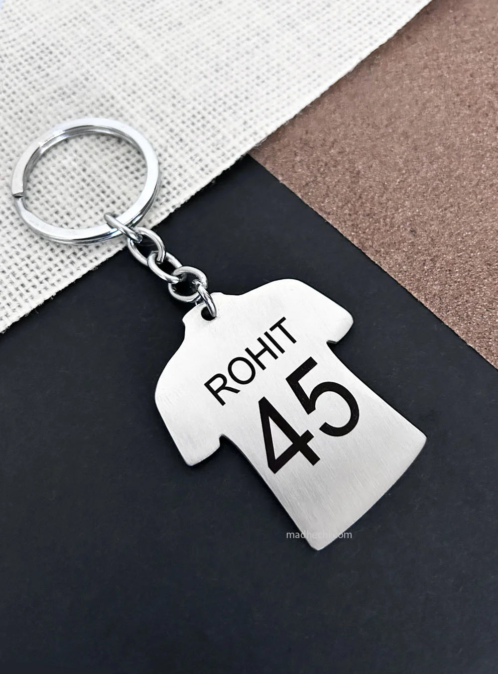 Rohit Sharma Jersey Keychain