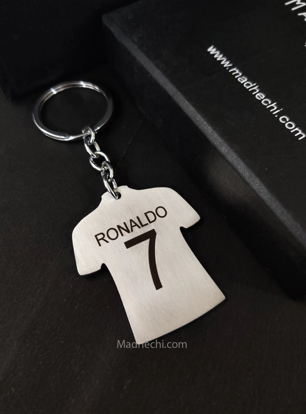 Cristiano Ronaldo Jersey Keychain