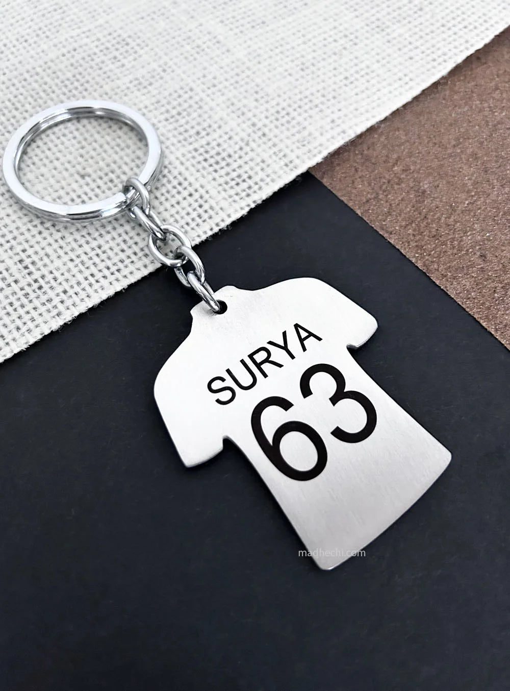 Surya Jersey Keychain