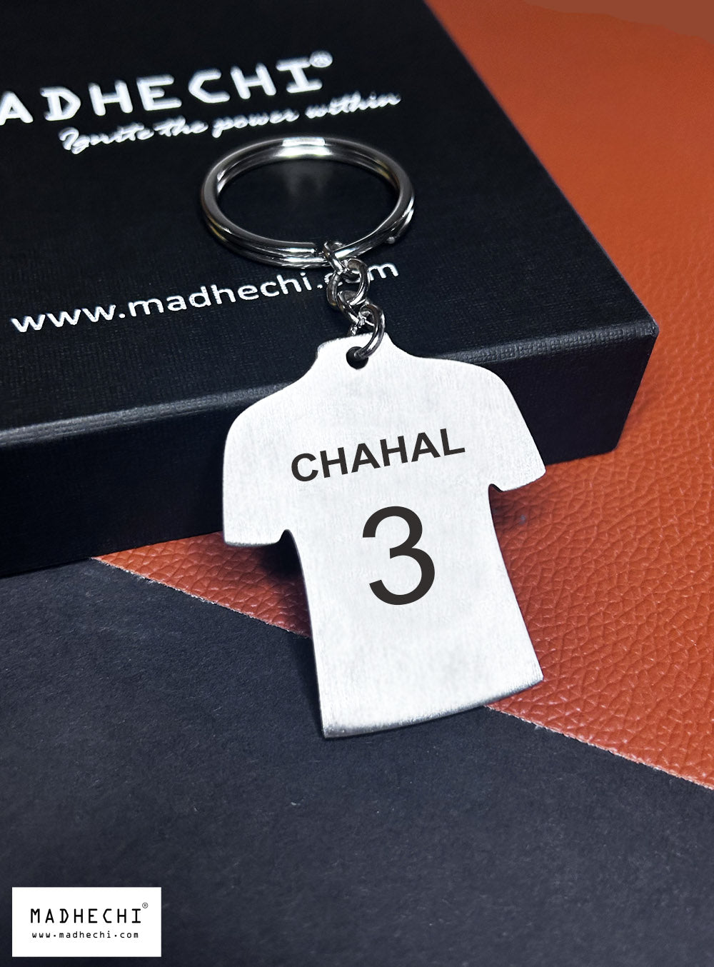 Yuzvendra Chahal Jersey Keychain