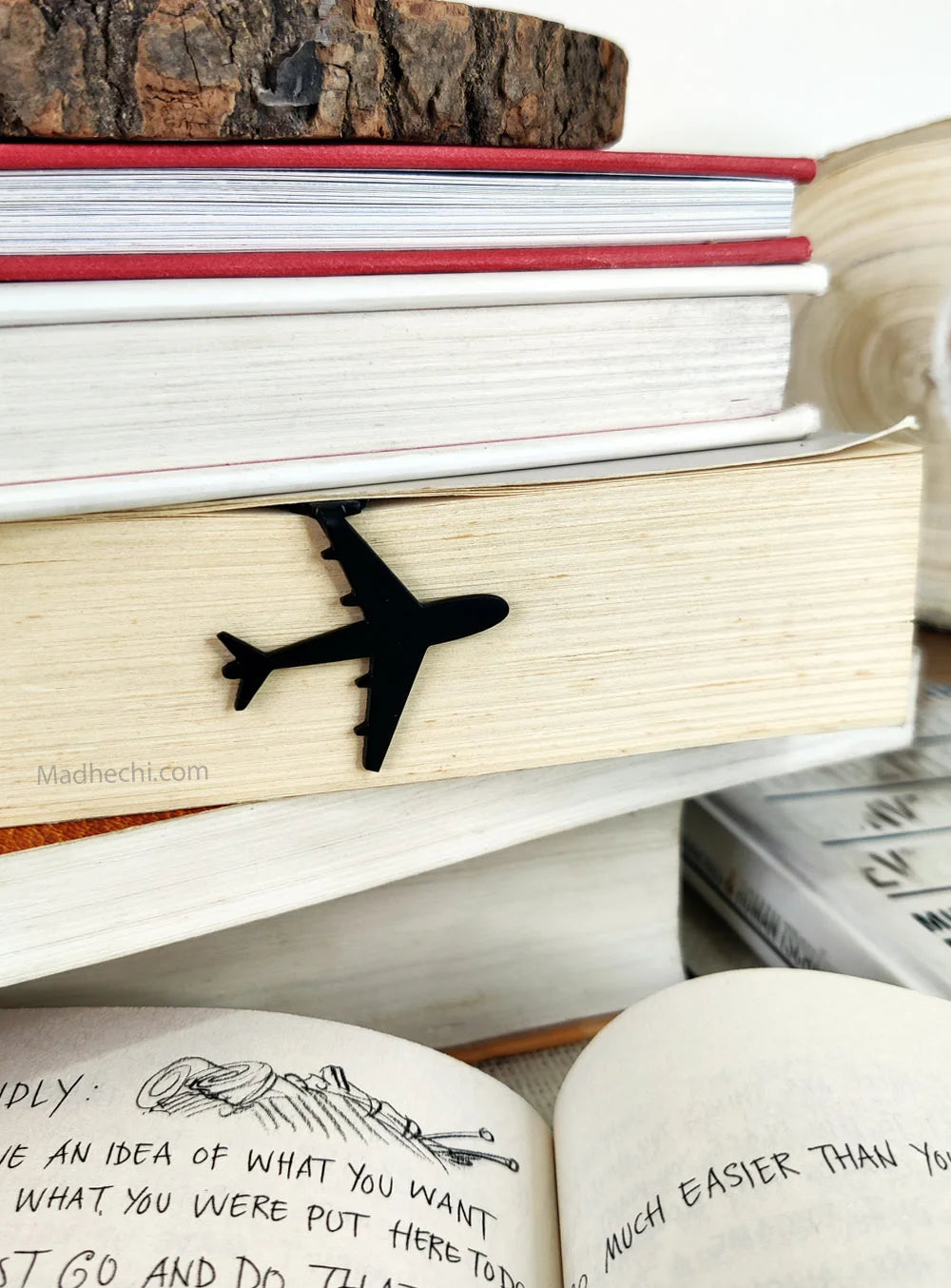 Airplane Bookmark