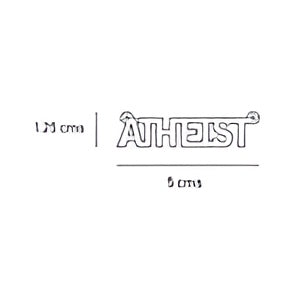 Atheist Neckpiece