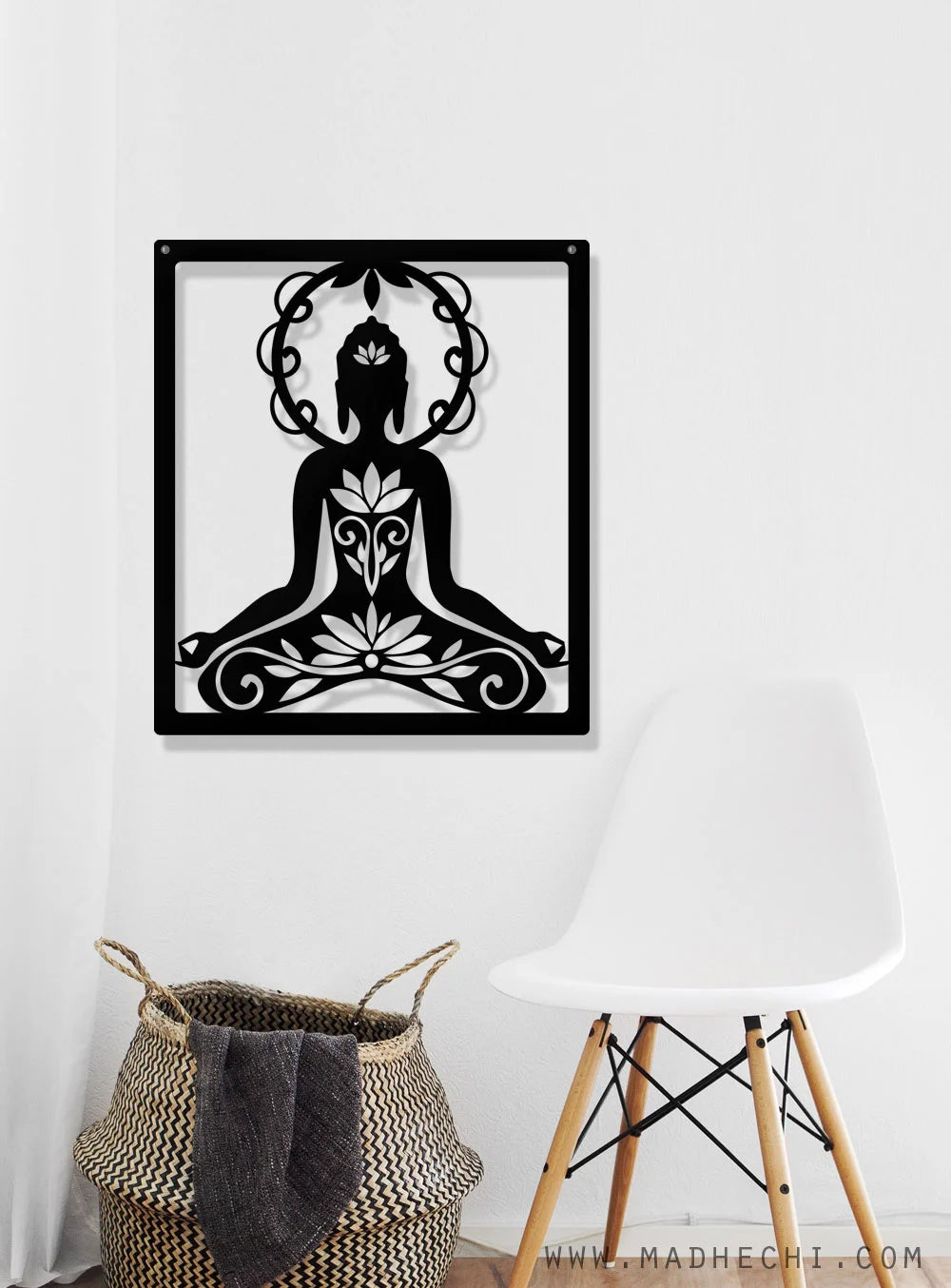 The Zen - Lotus Position Buddha Wall Hanging