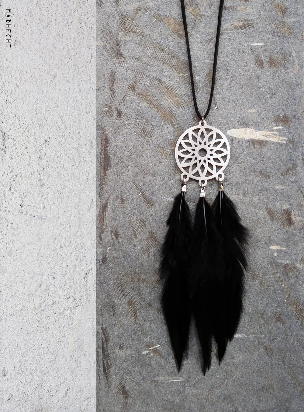 Mandala Dream Catcher Black