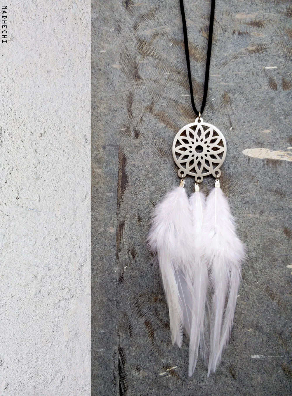 Mandala Dream Catcher White