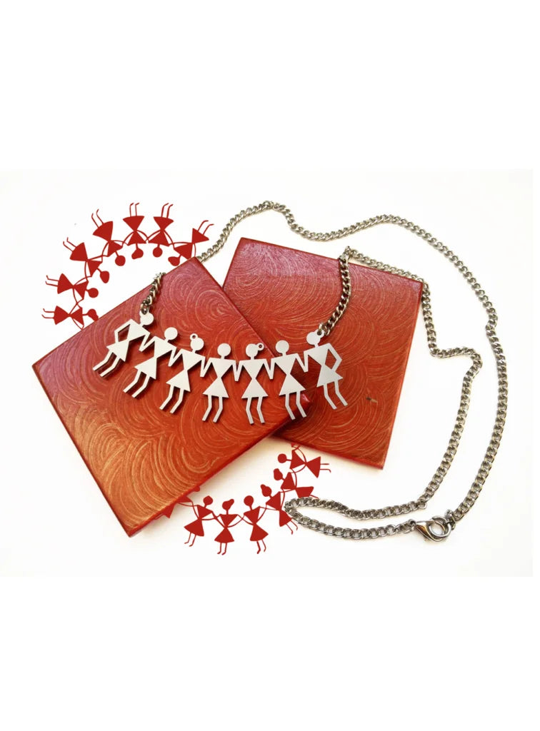 Mini Warli Neckpiece