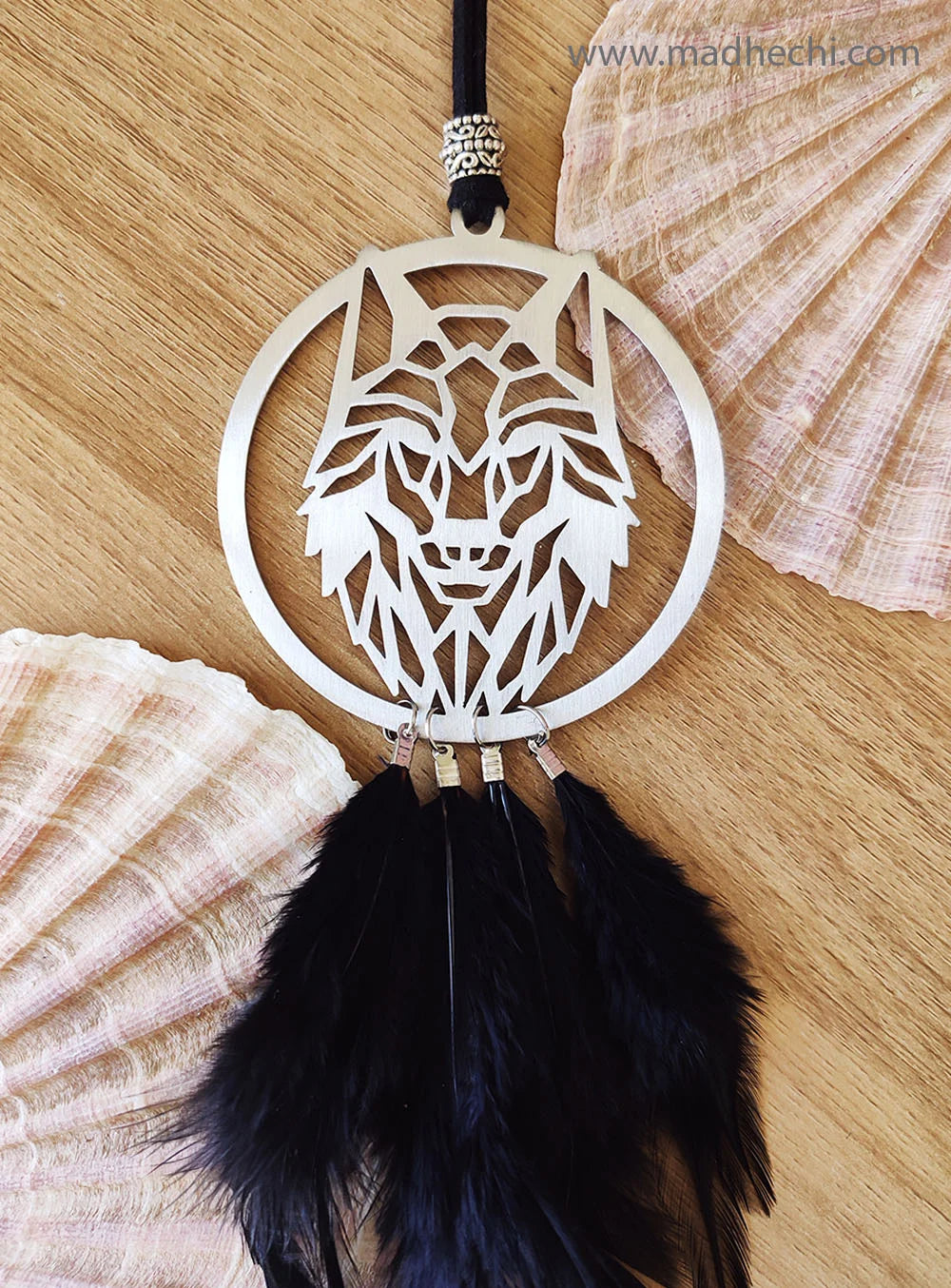 Wolf Dream Catcher Car Hanging