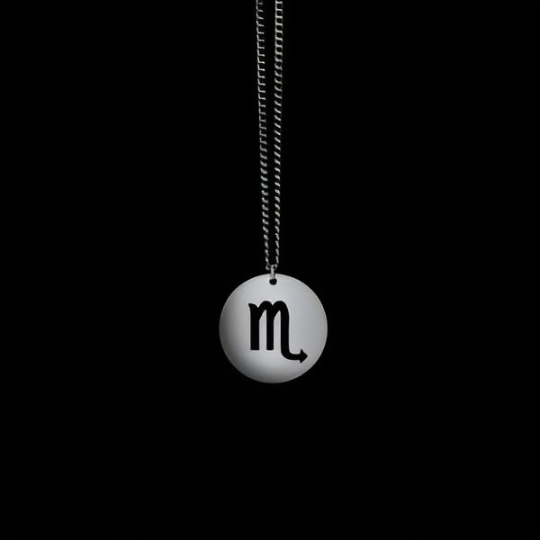 Scorpio Zodiac Sign Necklace