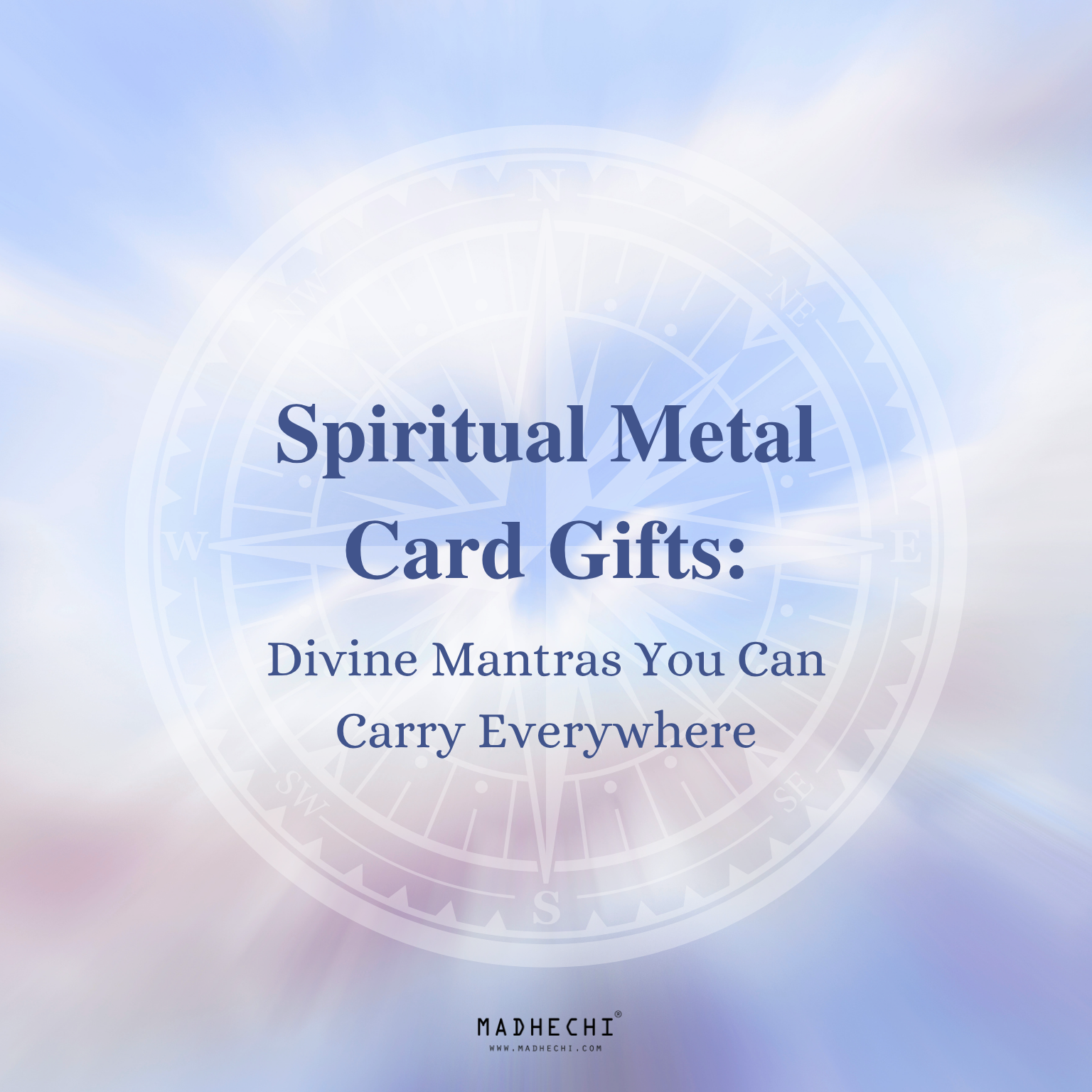 Spiritual Metal Card Gifts: Divine Mantras You Can Carry Everywhere