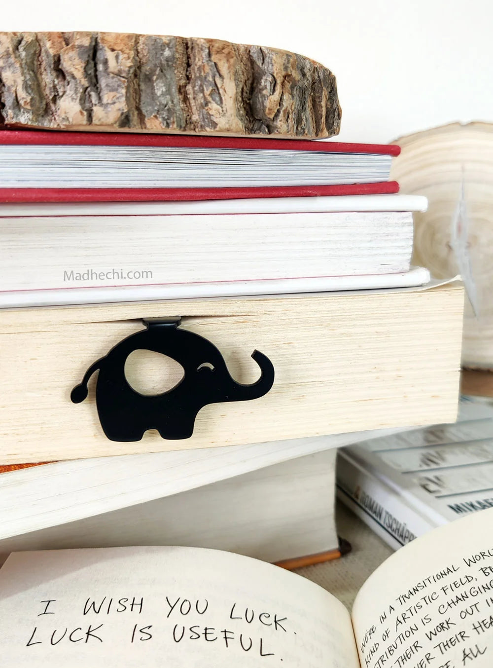 Baby Elephant Bookmark