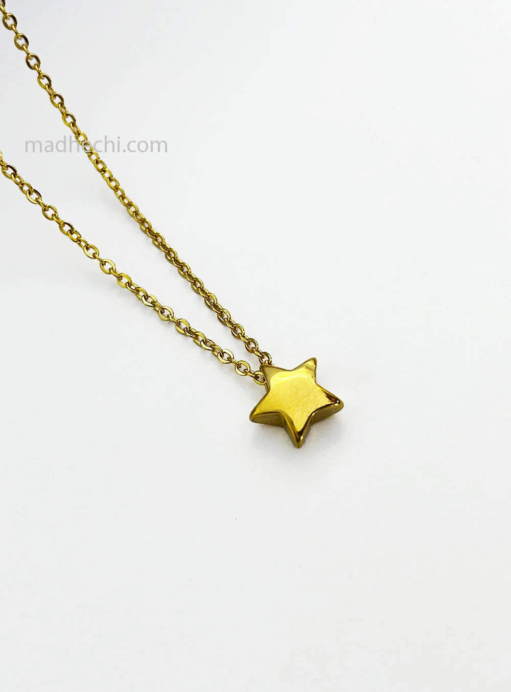 Gold Star Necklace