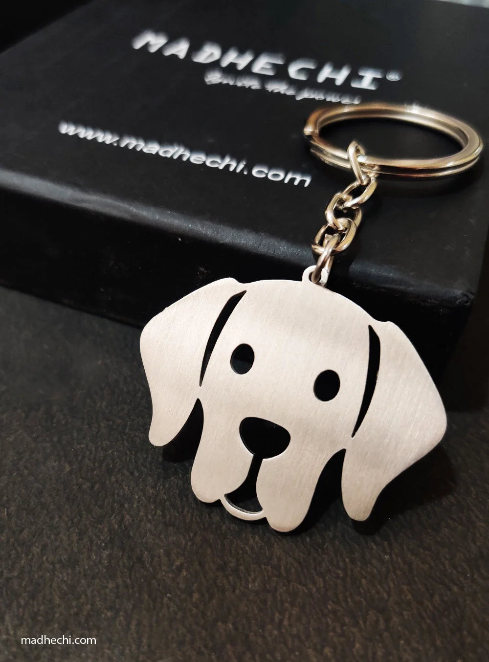 Dog Face Keychain