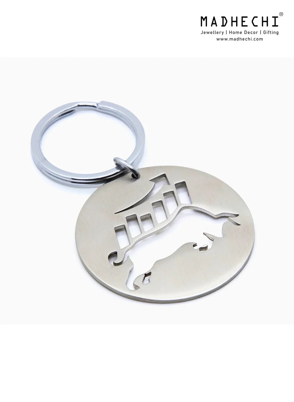 Share Market Keychain