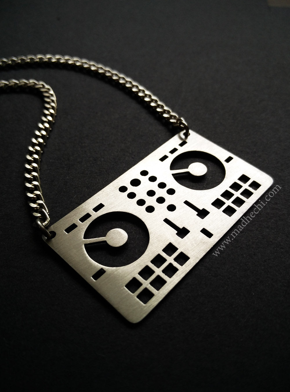 DJ Scratch Board Locket