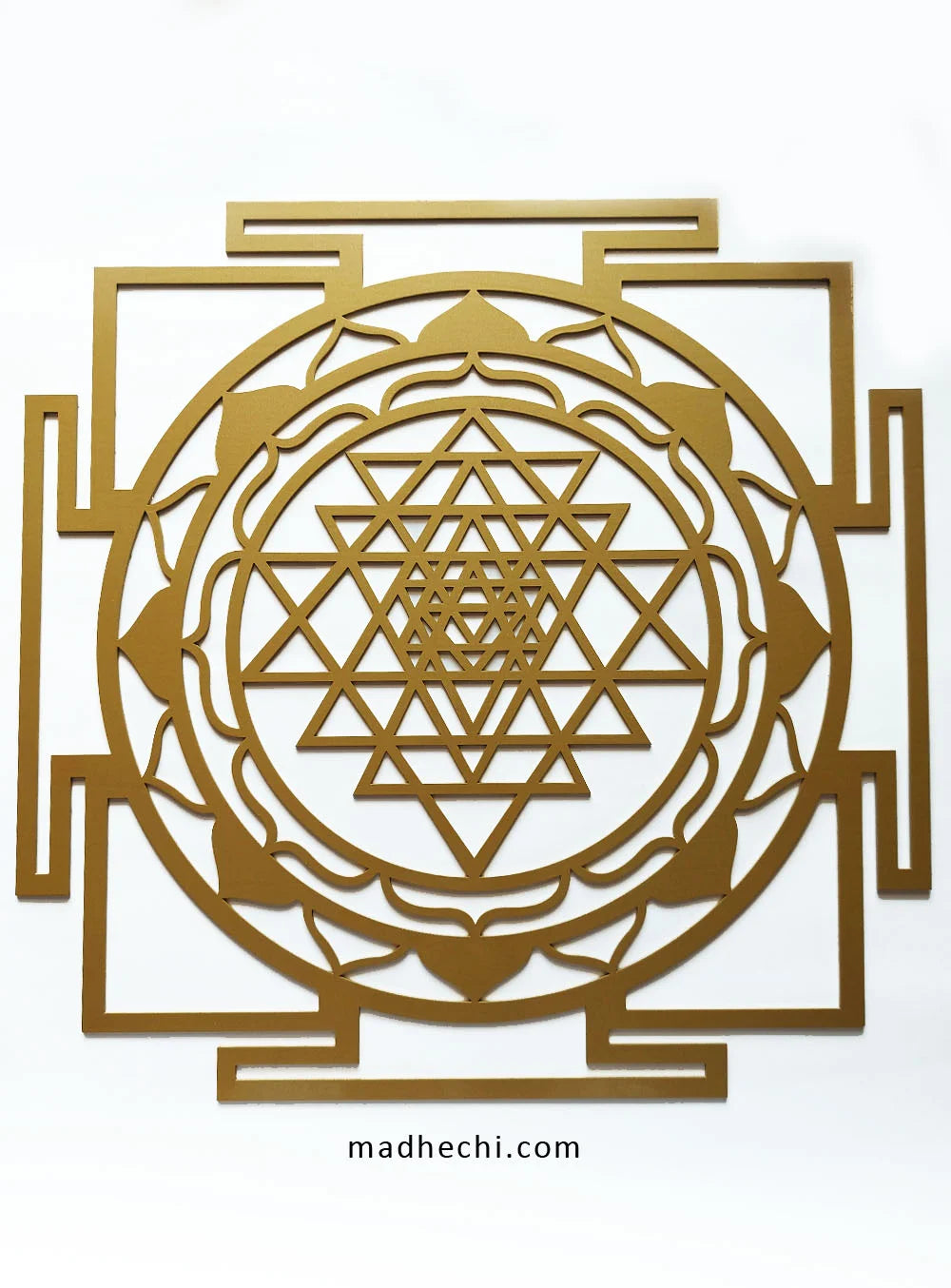 Sri Yantra Metal - Gold