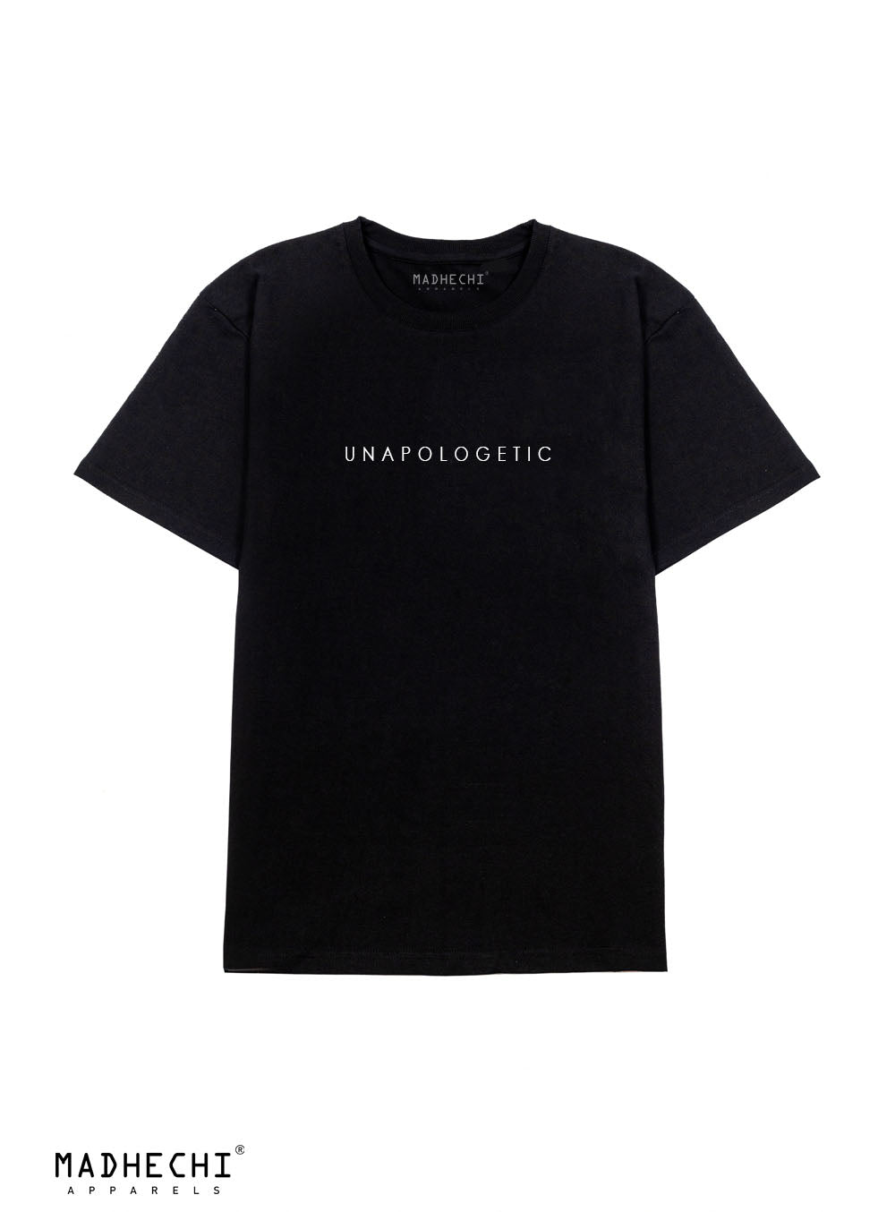 Unapologetic Oversized Black T-Shirt