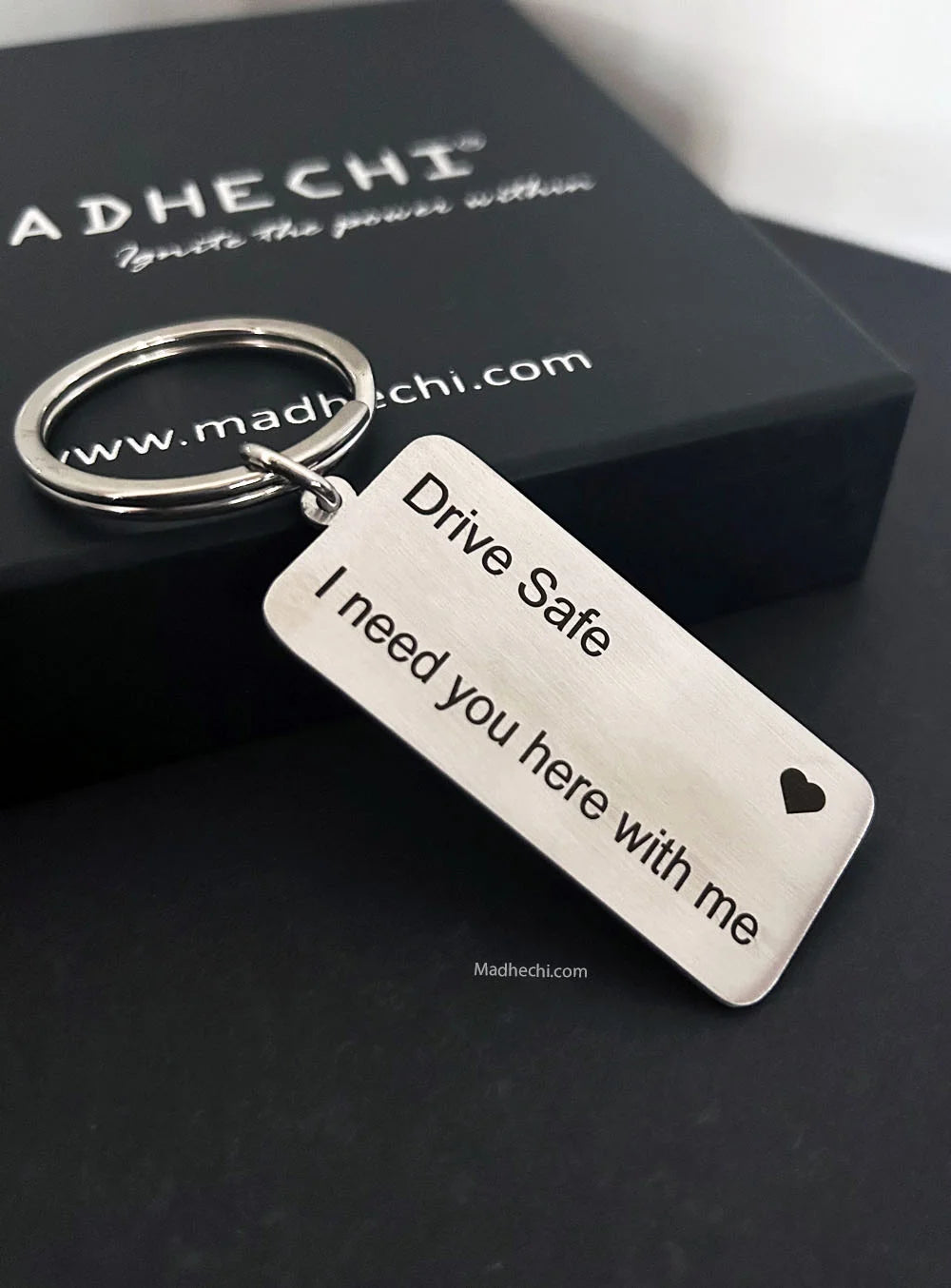 drive slow keychain | Drive Safe Keychain Personalized | Madhechi