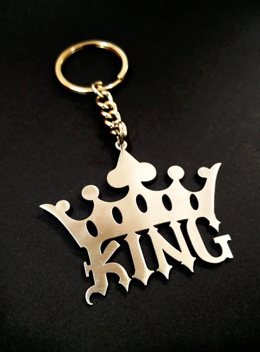 King Keychain | King Crown Keychain | Madhechi